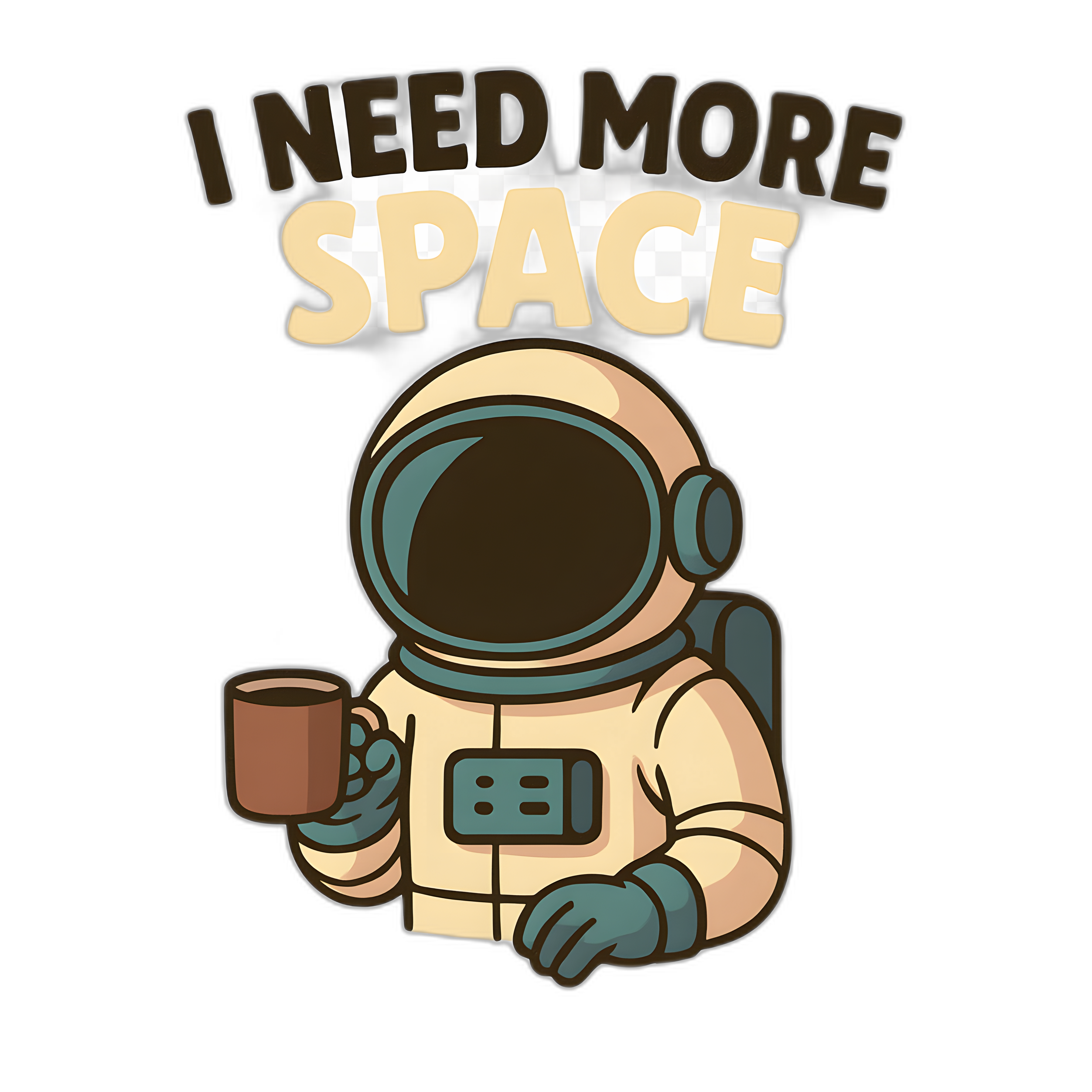 I Need More Space — Astronaut